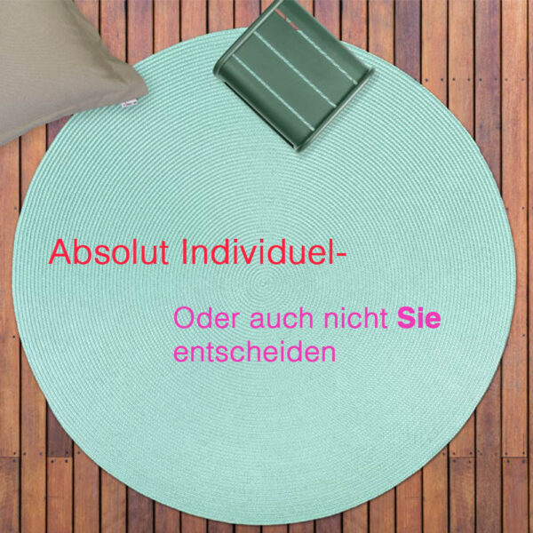 Outdoor Teppich un Rund von Tisca
