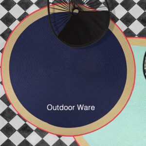 Outdoor Teppich un Rund von Tisca